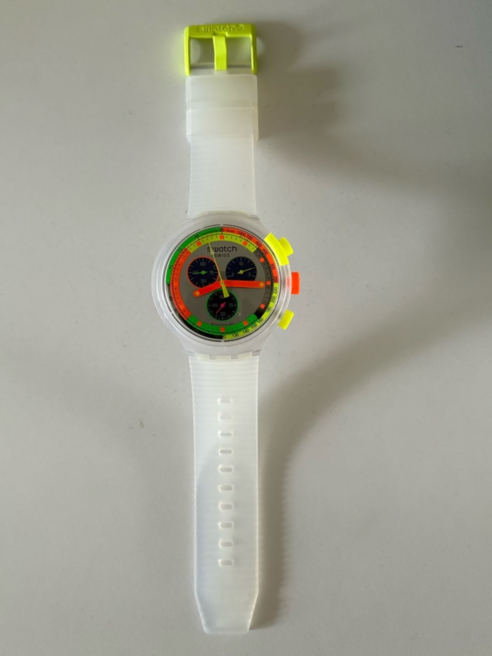 SWATCH Neon Jelly Watch - Unisex - Picture 2 of 5
